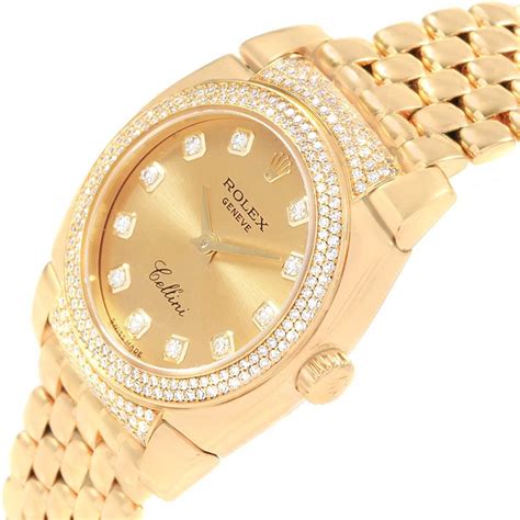 gold rolex cellini watch|rolex watches cellini collection.